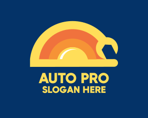 Work - Sun Solar Mechanic Wrench logo design