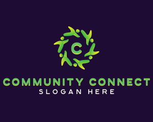 People Community Group logo design