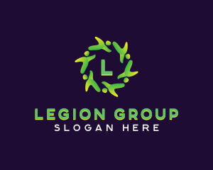 People Community Group logo design