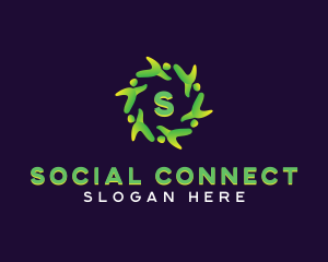 People Community Group logo design