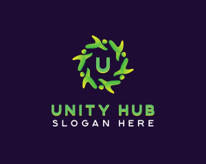 People Community Group logo design