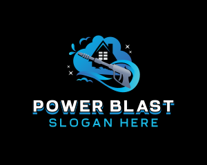 Power Wash Cleaner logo design