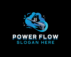 Power Wash Cleaner logo design