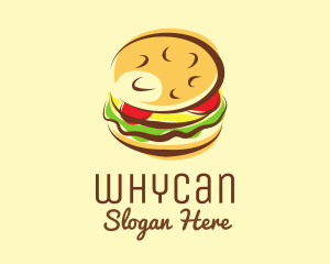 Hamburger Burger Restaurant logo design