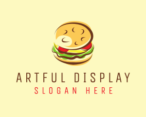 Hamburger Burger Food logo design