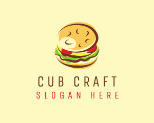 Hamburger Burger Restaurant logo design