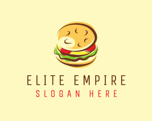 Hamburger Burger Food logo design