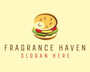 Hamburger Burger Restaurant logo design