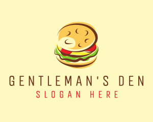 Hamburger Burger Food logo design