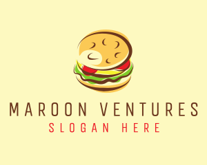 Hamburger Burger Restaurant logo design