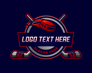 Hockey Competition Sports logo design