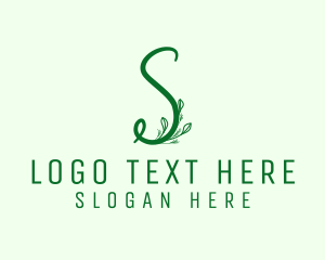 Elegant - Natural Elegant Letter S logo design