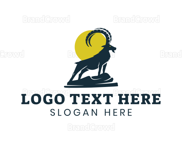 Wild Mountain Goat Logo