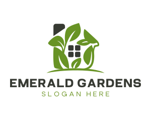 Green Vine Home logo design