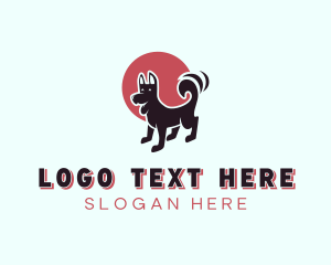 Dog Bone - Pet Dog Breeder logo design