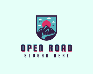 Road Mountain Summit logo design