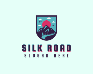 Road Mountain Summit logo design