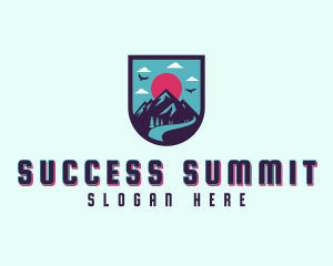 Road Mountain Summit logo design