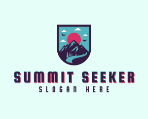 Road Mountain Summit logo design