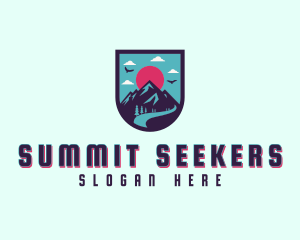 Road Mountain Summit logo design