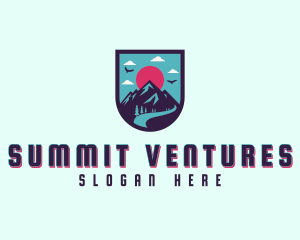 Road Mountain Summit logo design