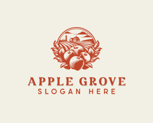 Apple Valley Farm logo design