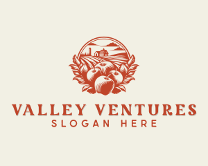 Apple Valley Farm logo design