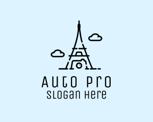 Photo Studio - Paris Photographer Camera logo design