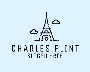 Paris Photographer Camera logo design