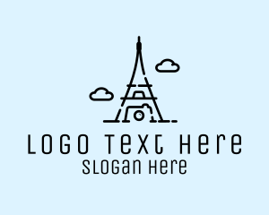 Paris - Paris Photographer Camera logo design