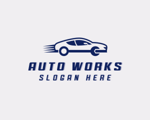 Automobile - Automobile Mechanical Wrench logo design