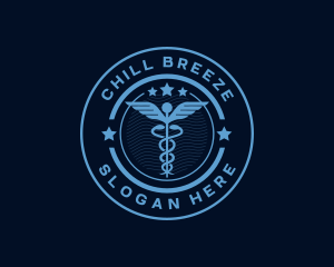 Caduceus Medical Hospital logo design