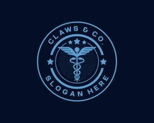 Caduceus Medical Hospital logo design