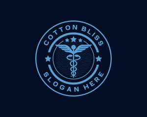 Caduceus Medical Hospital logo design