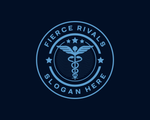 Caduceus Medical Hospital logo design