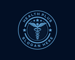 Caduceus Medical Hospital logo design