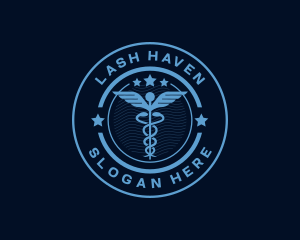 Caduceus Medical Hospital logo design