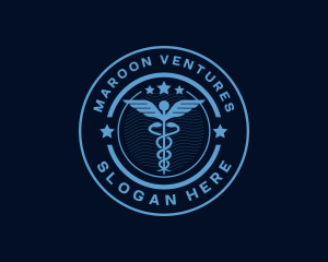 Caduceus Medical Hospital logo design