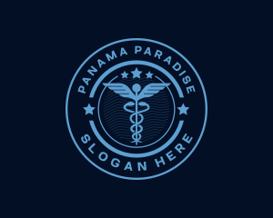 Caduceus Medical Hospital logo design