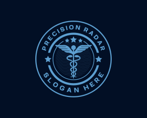 Caduceus Medical Hospital logo design