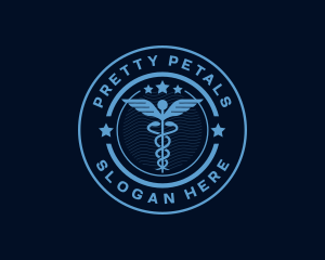 Caduceus Medical Hospital logo design