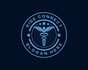 Caduceus Medical Hospital logo design