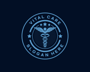 Medical - Caduceus Medical Hospital logo design
