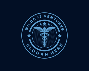 Caduceus Medical Hospital logo design