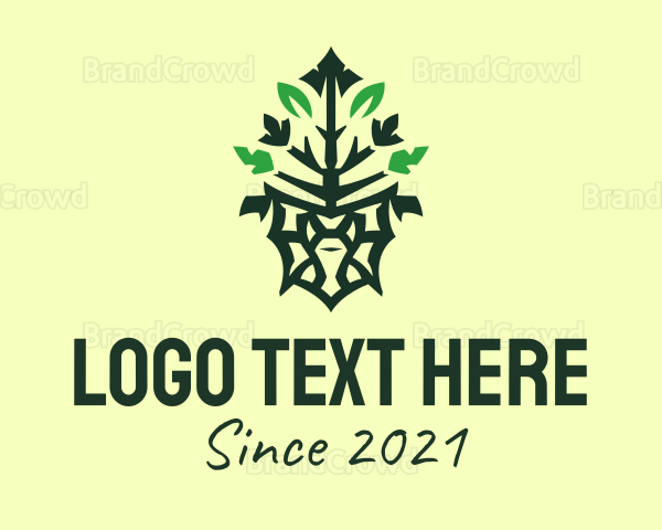 Green Tree Deity Logo