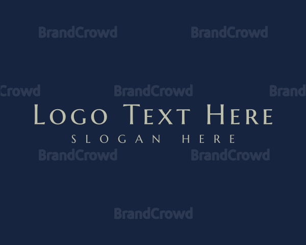 Premium Elegant Minimalist Logo