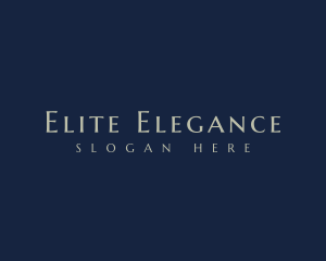 High Class - Premium Elegant Minimalist logo design