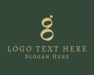 Legal Firm - Gold Elegant Letter G logo design