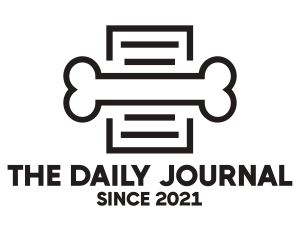 Journal - Dog Bone Document logo design