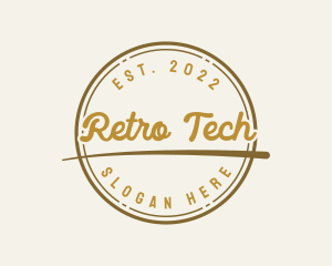 Retro Style Brand logo design